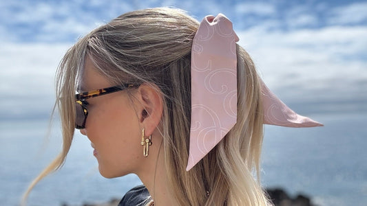 SILKAND Bow Pastel Rose