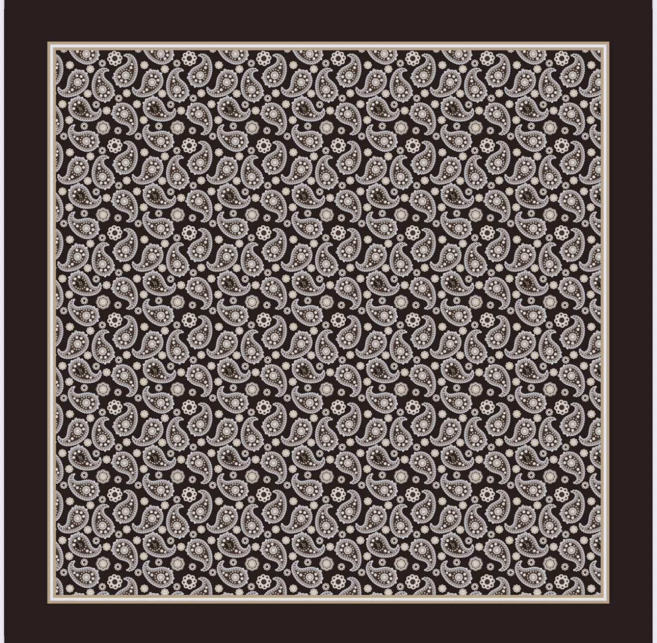 SILK& BANDANA PAISLEY