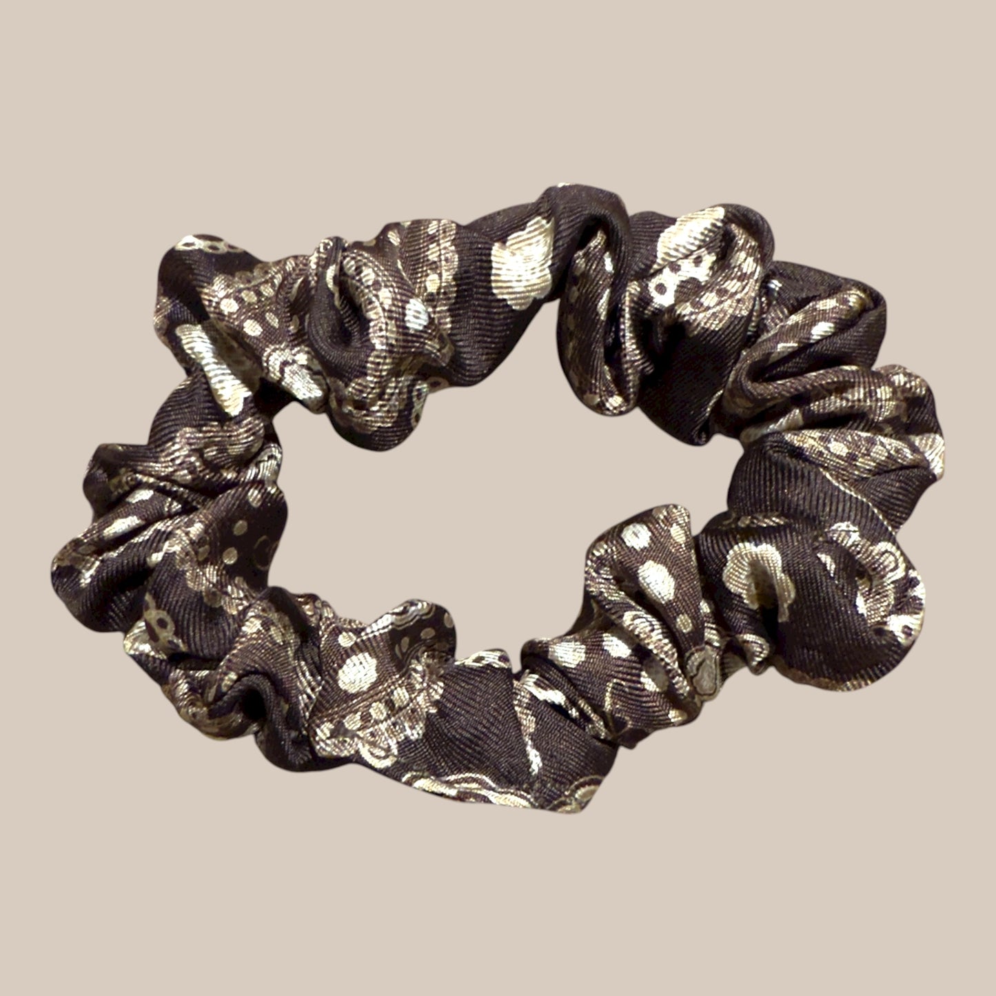 SILK& SCRUNCHIE MINI PAISLEY