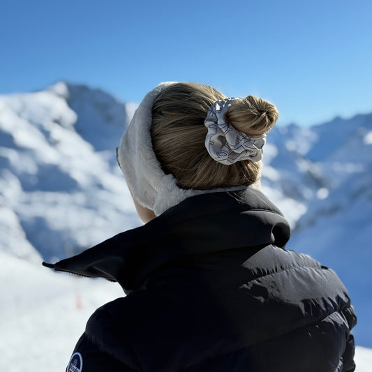 SILKAND Maxi Scrunchie Off-White